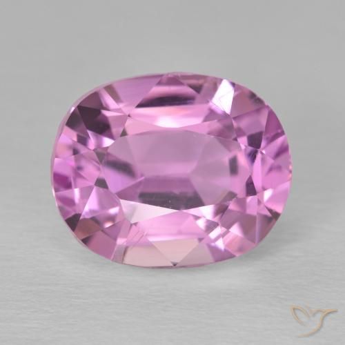 8.10ct Naturale Viola medio Kunzite, Ovale, VVS-VS