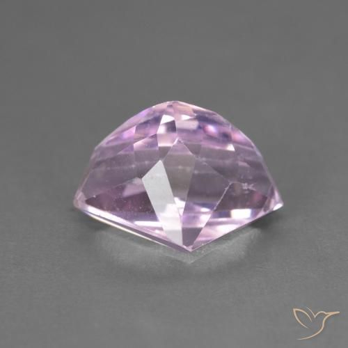 Kunzite Viola chiaro naturale da 2.58 ct, Taglio a fantasia, VVS