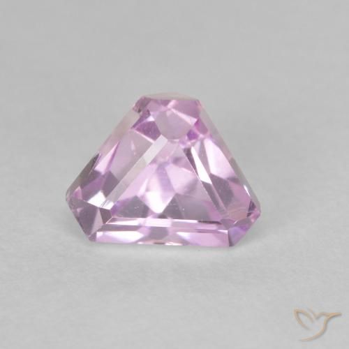 Kunzite Tono rosa ciliegia naturale da 1.72 ct, Taglio a fantasia, VVS-VS