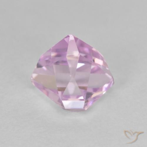 Kunzite Tono rosa ciliegia naturale da 1.72 ct, Taglio a fantasia, VVS-VS