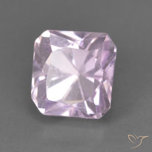 Kunzite Rosa chiaro naturale da 2.21 ct, Ottagonale / Taglio smeraldo, VVS-VS