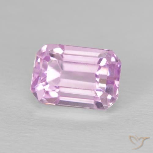 Kunzite Tono rosa ciliegia naturale da 3.03 ct, Ottagonale / Taglio smeraldo, VVS-VS