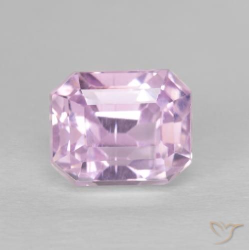 Kunzite Medium Light-Pink naturale da 2.50 ct, Ottagonale / Taglio smeraldo, VVS-VS