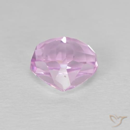 Kunzite Rosa Molto Chiaro naturale da 2.33 ct, Forma a pera, VVS-VS