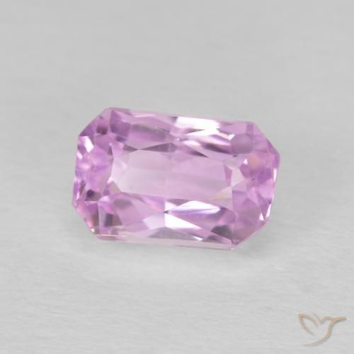 Kunzite Rosa viola naturale da 2.38 ct, Ottagonale / Taglio smeraldo, VVS-VS