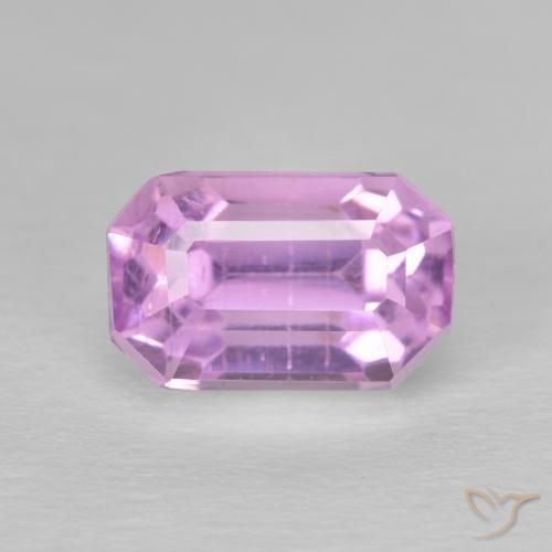 4.96ct Naturale Rosa medio Kunzite, Taglio smeraldo, VS