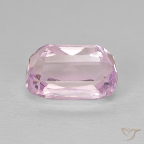 Kunzite Rosa viola naturale da 5.92 ct, Cuscino, VVS