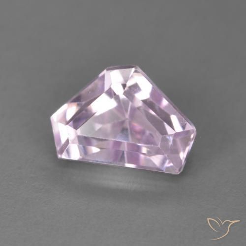 Kunzite Rosa porpora reale naturale da 2.31 ct, Taglio a fantasia, VVS