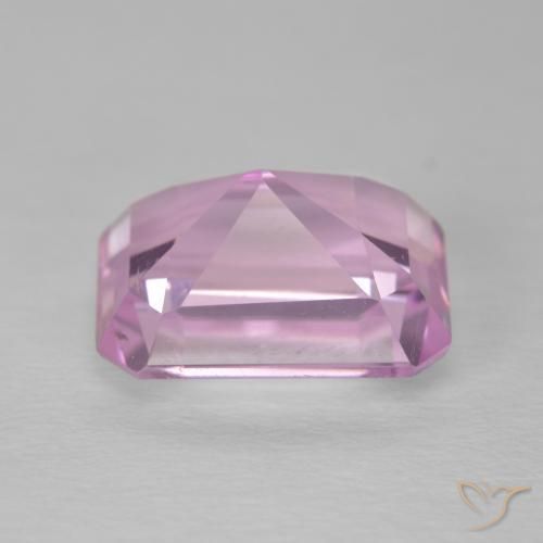 Kunzite Rosa Molto Chiaro naturale da 6.27 ct, Ottagonale / Taglio smeraldo, VS