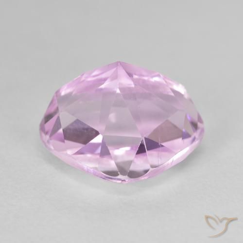 Kunzite Viola medio naturale da 7.76 ct, Forma a pera, VVS