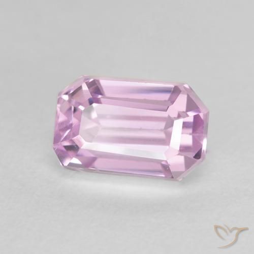 Kunzite Viola chiaro naturale da 2.41 ct, Ottagonale / Taglio smeraldo, VS
