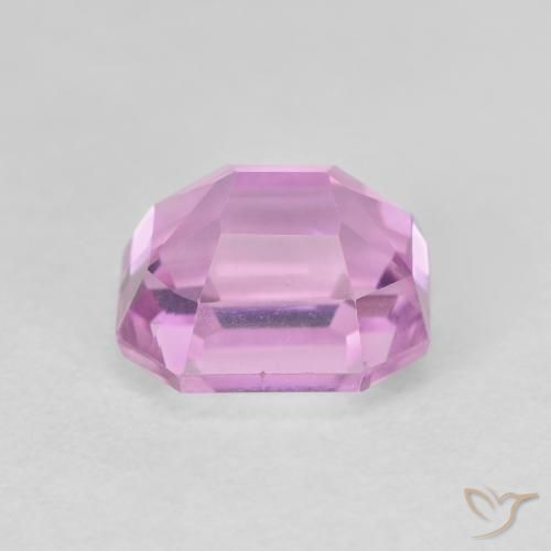 Kunzite Viola-Rosa naturale da 2.99 ct, Ottagonale / Taglio smeraldo, VS