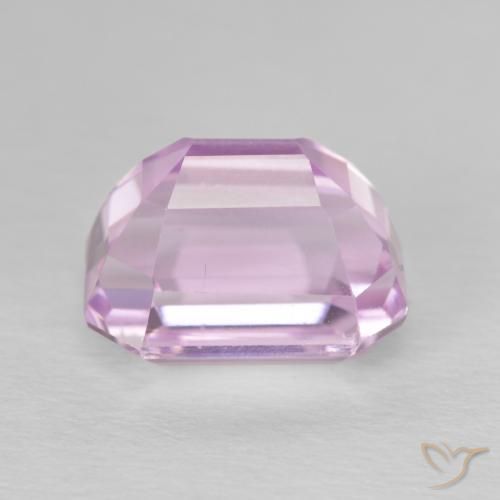 Kunzite Tono rosa ciliegia naturale da 6.04 ct, Ottagonale / Taglio smeraldo, VVS