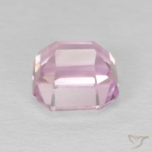 Kunzite Rosa Molto Chiaro naturale da 2.10 ct, Ottagonale / Taglio smeraldo, VVS
