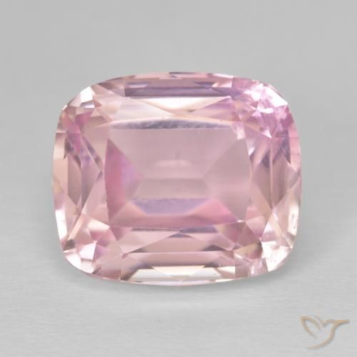 Kunzite Rosa chiaro naturale da 13.16 ct, Cuscino, VS
