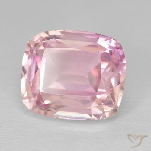 Kunzite Rosa chiaro naturale da 13.16 ct, Cuscino, VS