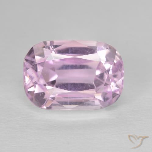 Kunzite Tono rosa ciliegia naturale da 6.97 ct, Cuscino, VS