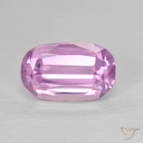 Kunzite Rosa chiaro naturale da 4.46 ct, Cuscino, VS