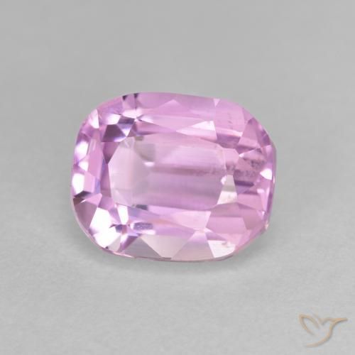 Kunzite Viola chiaro naturale da 3.73 ct, Cuscino, VS