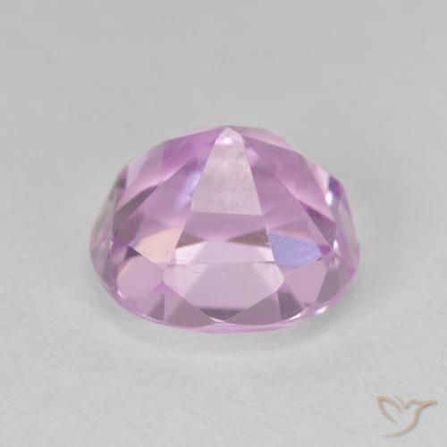 Kunzite Lilla chiaro naturale da 5.86 ct, Cuscino, VVS-VS