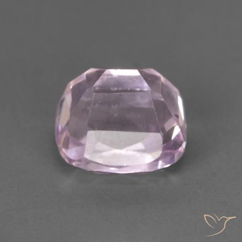 Kunzite Rosa viola naturale da 1.93 ct, Cuscino, VVS-VS