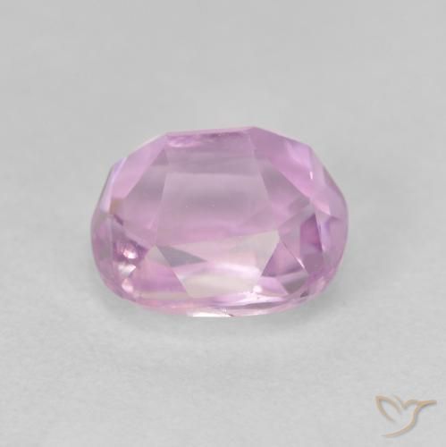 Kunzite Viola uva molto chiaro naturale da 2.59 ct, Cuscino, VVS-VS