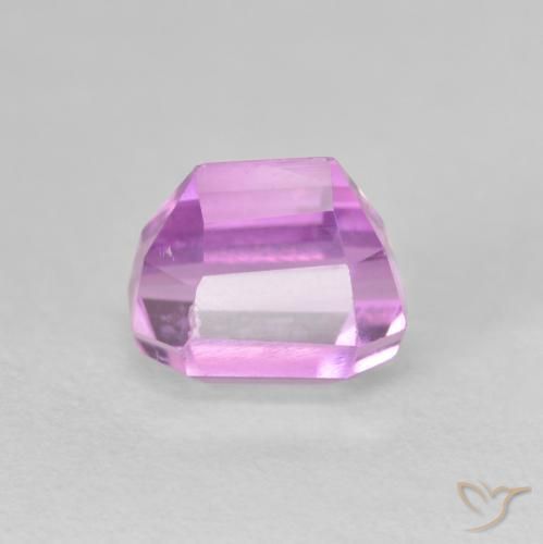 Kunzite Viola Rosato Viola naturale da 1.91 ct, Ottagonale / Taglio smeraldo, VVS-VS