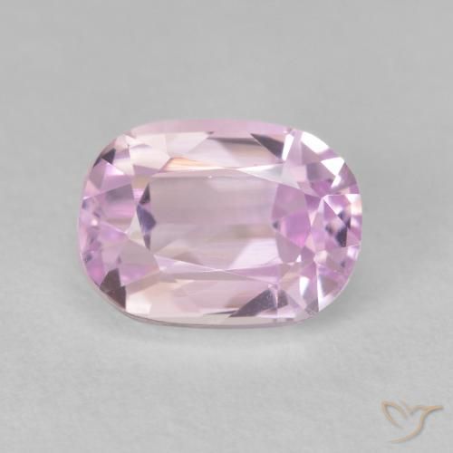 3.67ct Naturale Rosa viola chiaro Kunzite, Cuscino, VVS-VS