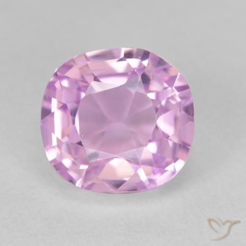 Kunzite Tono rosa ciliegia naturale da 4.05 ct, Cuscino, VVS-VS