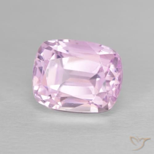 Kunzite Tono rosa ciliegia naturale da 4.25 ct, Cuscino, VVS
