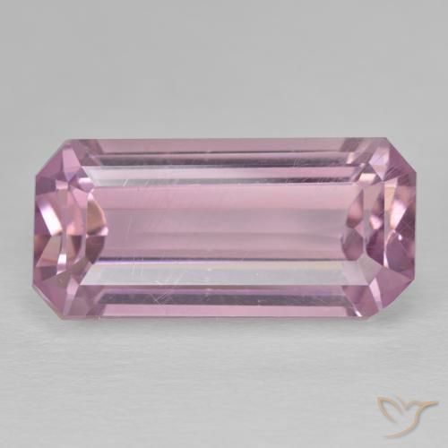 23.10ct Naturale Medium Dark-Pink Kunzite, Taglio smeraldo, VS