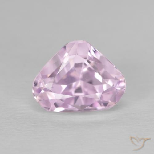 Kunzite Rosa medio naturale da 3.16 ct, Taglio a fantasia, VS