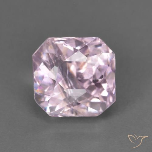 Kunzite Rosa Lavanda Molto Chiaro naturale da 1.99 ct, Ottagonale / Taglio smeraldo, VS