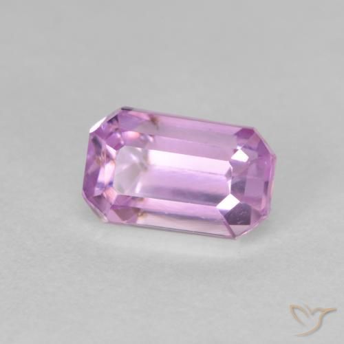 Kunzite Lilla chiaro naturale da 2.06 ct, Ottagonale / Taglio smeraldo, VS