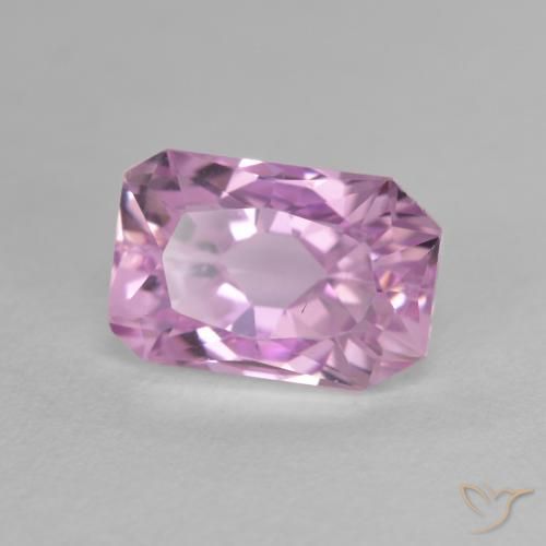 Kunzite Viola Rosato Viola naturale da 2.97 ct, Ottagonale / Taglio smeraldo, VS