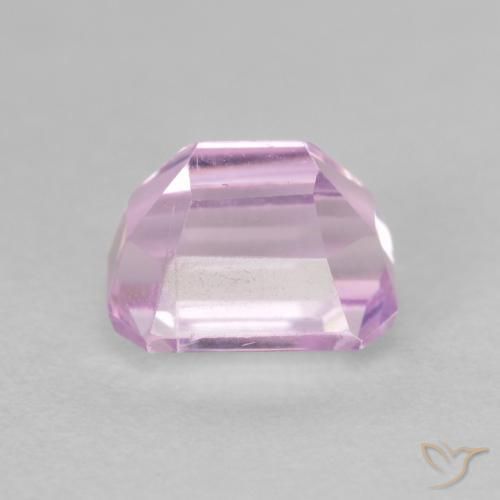 Kunzite Viola Rosato Chiaro Viola naturale da 2.01 ct, Ottagonale / Taglio smeraldo, VS