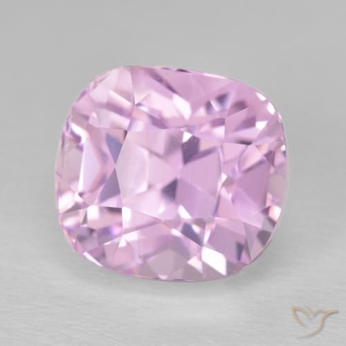 Kunzite Tono rosa ciliegia naturale da 10.05 ct, Cuscino, VVS