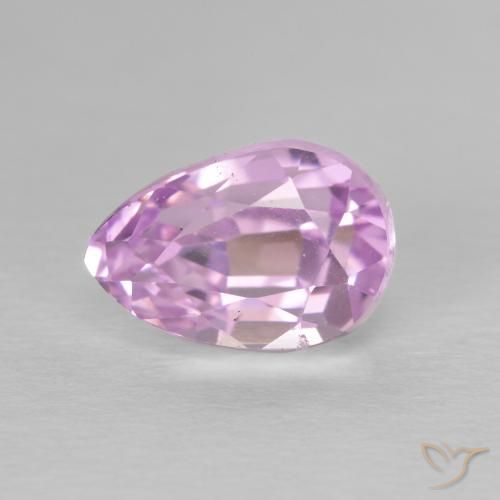 3.73ct Naturale Tono rosa ciliegia Kunzite, Forma a pera, VS