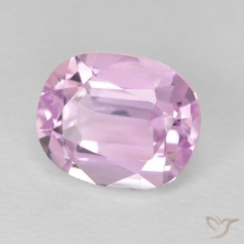 Kunzite Rosa brillante naturale da 5.93 ct, Cuscino, VVS-VS