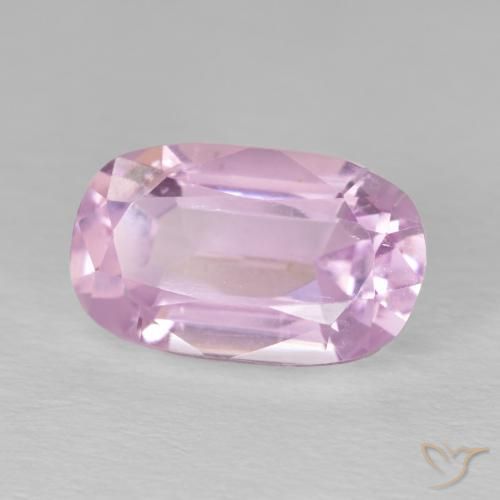 Kunzite Tono rosa ciliegia naturale da 5.92 ct, Cuscino, VS