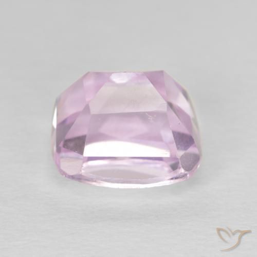 Kunzite Tono rosa ciliegia naturale da 4.67 ct, Cuscino, VVS