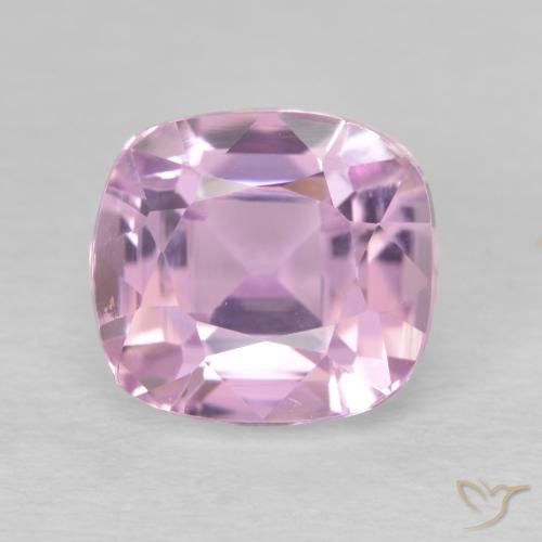 Kunzite naturale porpora da 2,78 ct, taglio a cuscino, VS