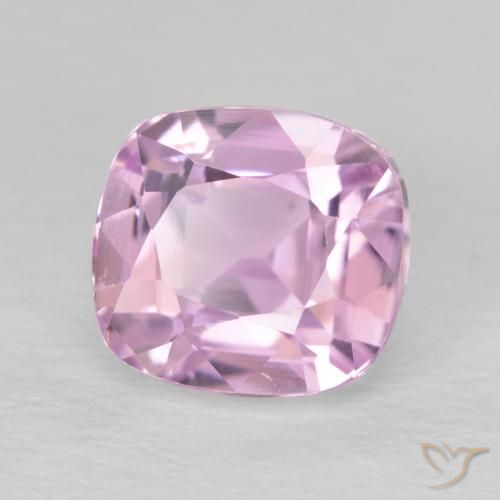 Kunzite naturale porpora da 2,78 ct, taglio a cuscino, VS