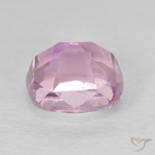 Kunzite naturale porpora da 2,78 ct, taglio a cuscino, VS