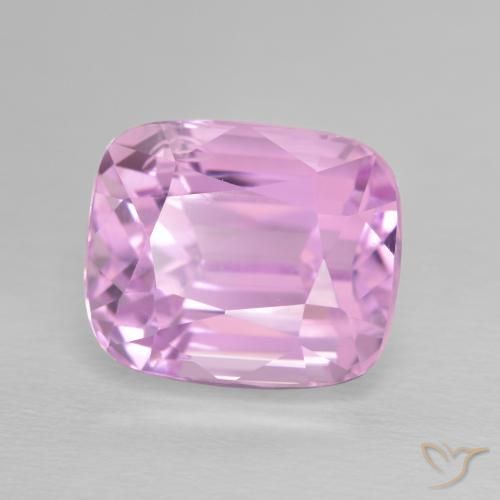 Kunzite Rosa violetto naturale da 9.35 ct, Cuscino, VVS-VS