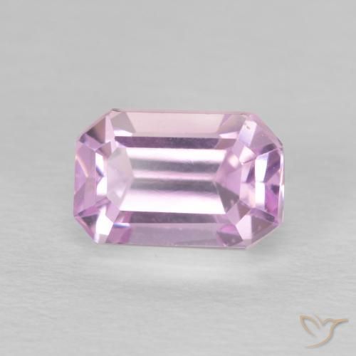 2.04ct Naturale Lilla Kunzite, Taglio smeraldo, VS