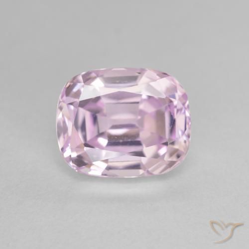 4.64ct Naturale Tono rosa ciliegia Kunzite, Cuscino, VVS
