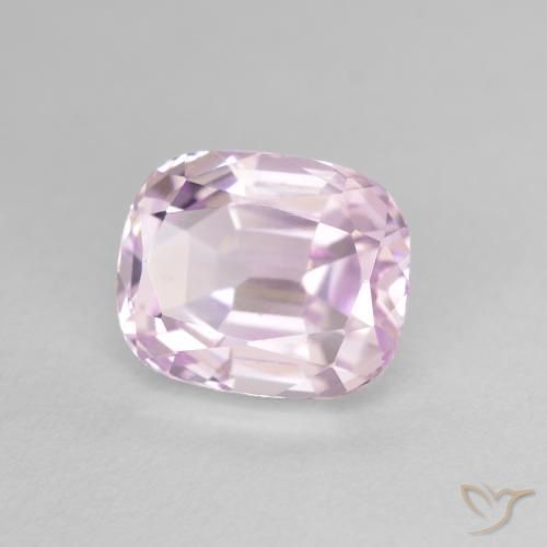 Kunzite Tono rosa ciliegia naturale da 4.64 ct, Cuscino, VVS