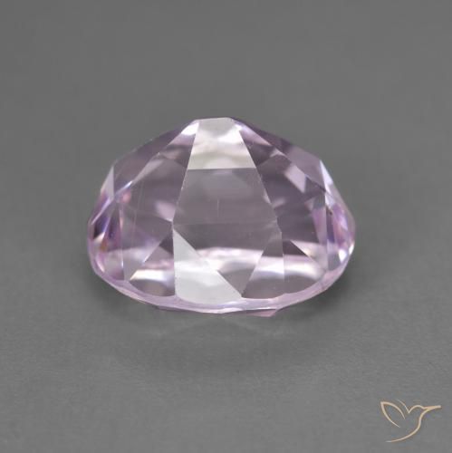 Kunzite Viola chiaro naturale da 5.90 ct, Ovale, VVS