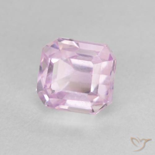Kunzite Tono rosa ciliegia naturale da 1.55 ct, Ottagonale / Taglio smeraldo, VVS